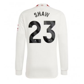 Manchester United Luke Shaw #23 Alternativní Dres 2023-24 Dlouhý Rukáv